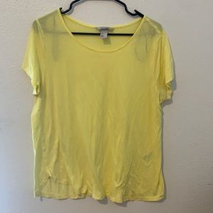 Yellow shirt